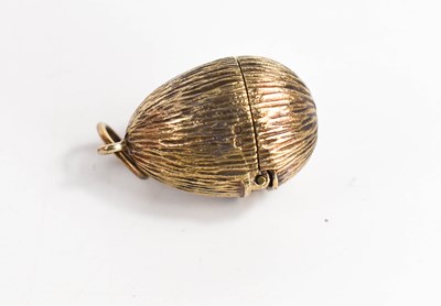 Lot 173 - A Stuart Devlin Surprise egg pendant, limited...