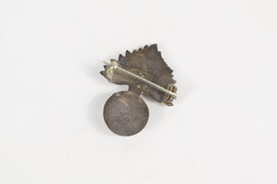 Lot 28 - A silver Royal Regiment of Fusiliers badge,...
