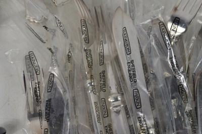 Lot 443 - A group of silver plated cutlery by F&W Ltd...