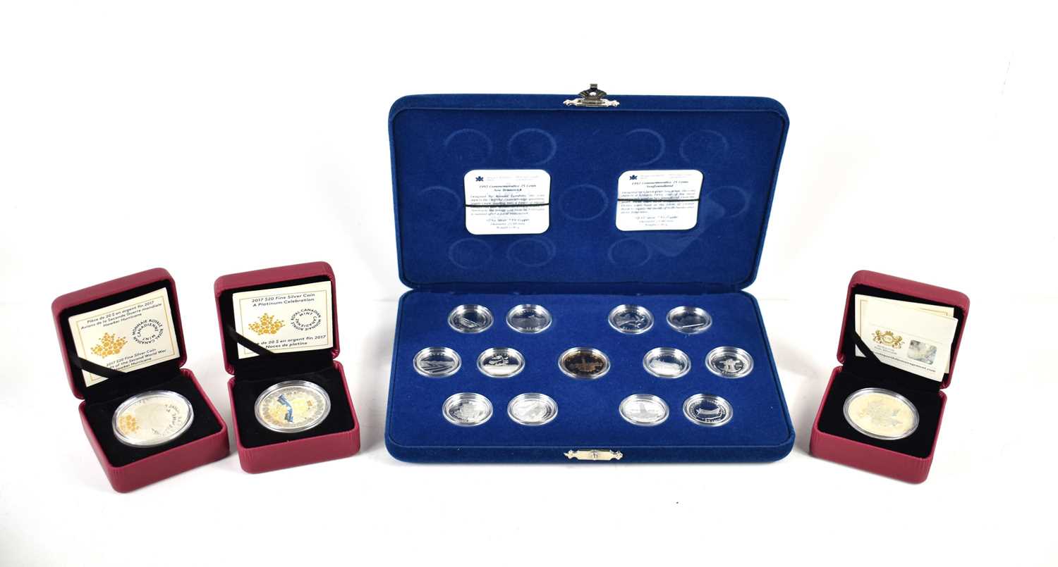 Lot 39 - A Royal Canadian Mint coin set, 1992,...