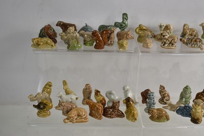 Lot 114 - A collection of Wade Whimsies, some boxed, to...