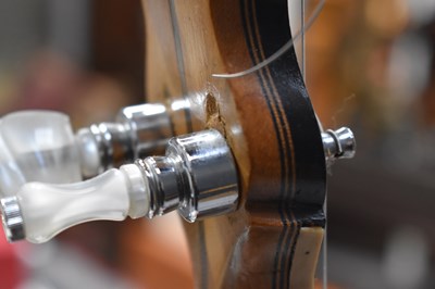 Lot 181 - A Clifford Essex "Paragon" four string banjo,...