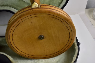 Lot 181 - A Clifford Essex "Paragon" four string banjo,...