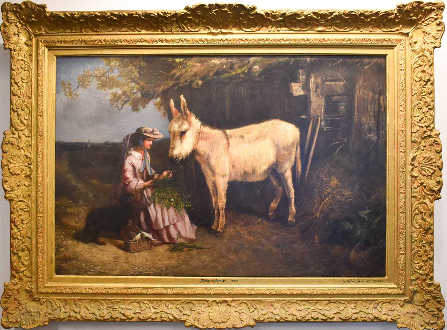 Lot 160 - Richard Ansdell (1815-1885 RA): Mylady's...