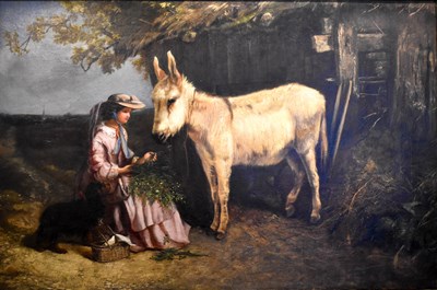 Lot 160 - Richard Ansdell (1815-1885 RA): Mylady's...