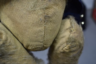 Lot 11 - A Vintage teddy bear, dressed in Naval style...