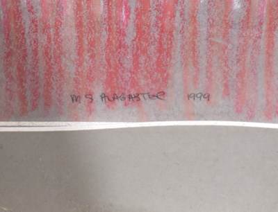 Lot 38 - Michael Alabaster (circa 1999): a sketch...