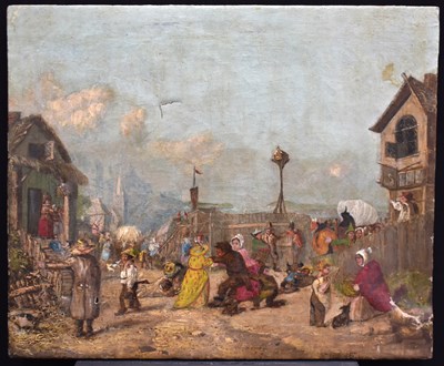 Lot 383 - Manner of Jerome Myers, (1867-1940); An early...