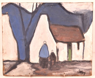 Lot 402 - Markey Robinson, (Irish, 1918-1999): Gouache...