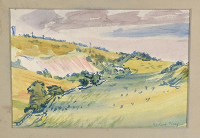 Lot 126 - Richard Finny (British,1909–1987): Watercolour...