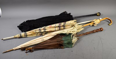 Lot 170 - A group of four Edwardian and Victorian...