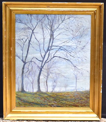 Lot 313 - Fritz Gartner, (German, 1882-1958); oil on...