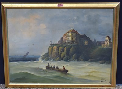 Lot 226 - A late 19th century oil on canvas depicting a...