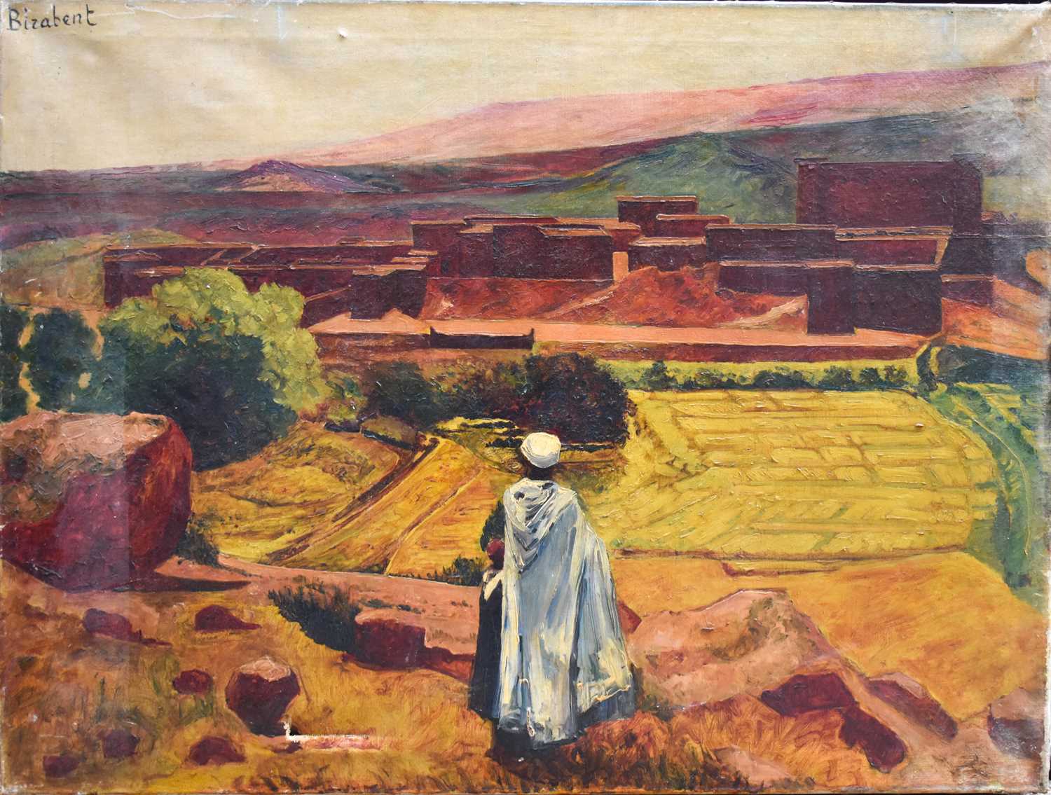 Lot 294 - Joseph Bizabent (20th Century): Marrakesh...