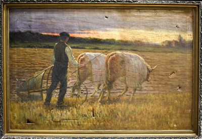 Lot 36 - Paul Dazriguenco? (early 20th Century): farmer...