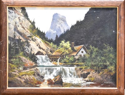 Lot 205 - F. Guggenberger (20th Century): an alpine...