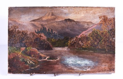 Lot 24 - A late 19th Century oil on canvas depicting...