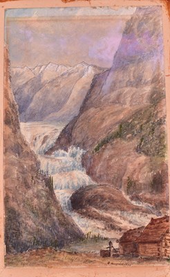 Lot 39 - A late 19th Century watercolour on paper,...