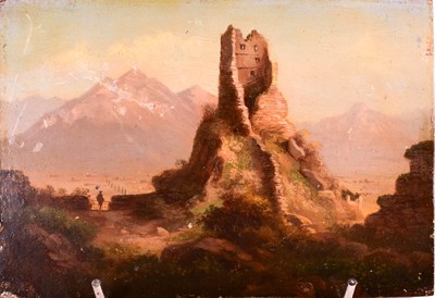Lot 13 - After Carl Gustav Carus, Ruins of Freudenberg...