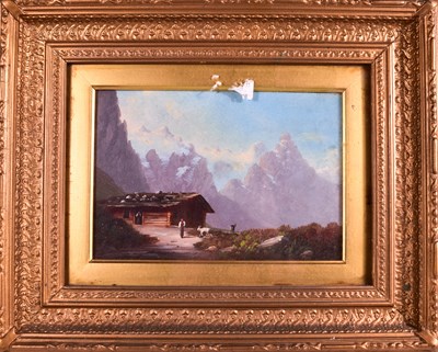 Lot 153 - A late 19th century oil on panel depicting a...