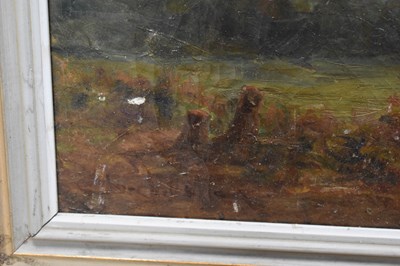 Lot 345 - M. Churchill (19th century): mountain...