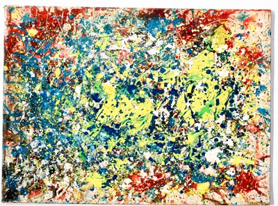 Lot 414 - Sam Francis (20th Century): Blue Into Yellow,...