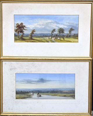 Lot 324 - L. Shepens (Dutch, 20th century): pair of...