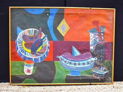Lot 222 - J. Mauan?, (20th century); Abstract...