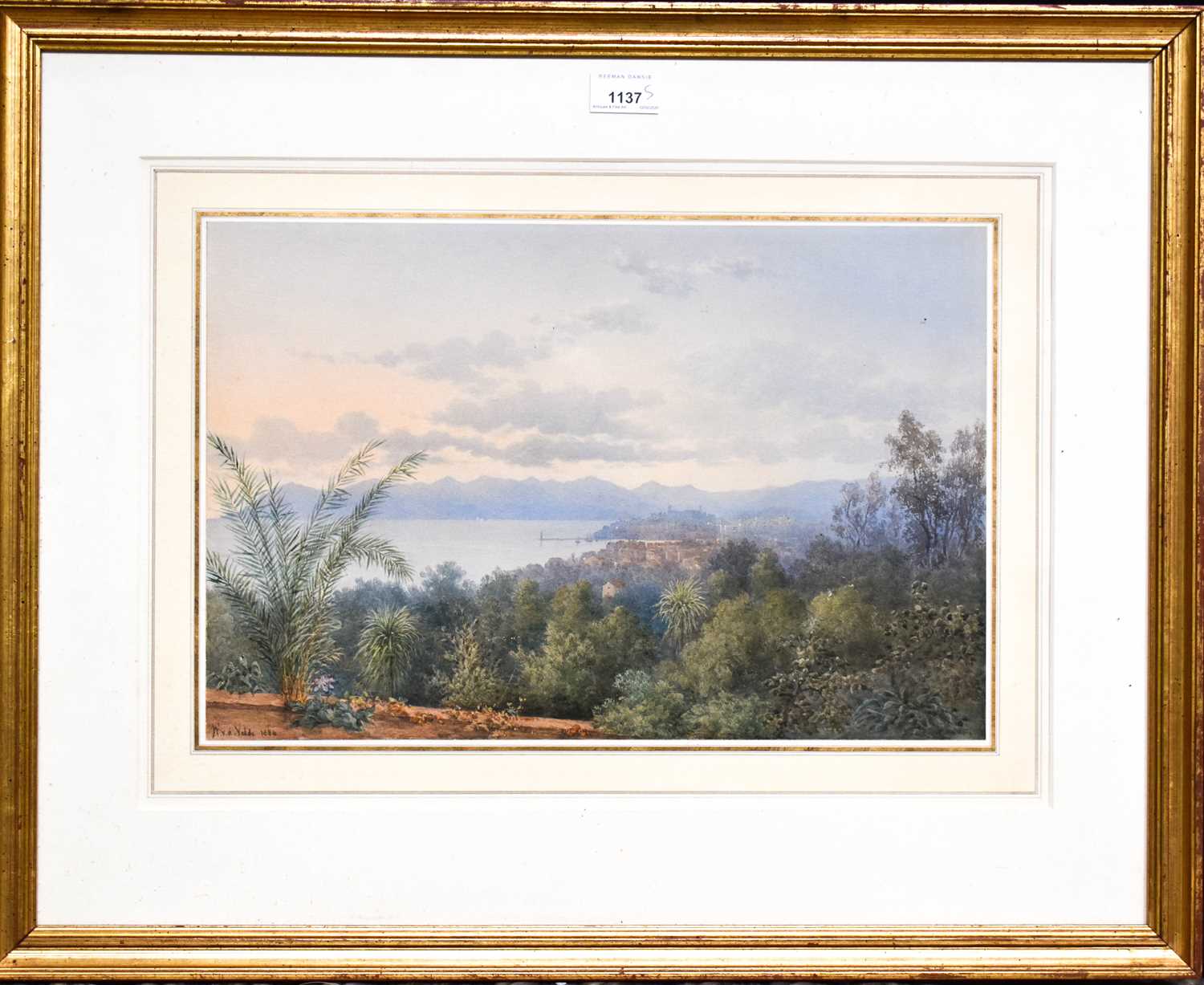 Lot 269 - W.V.D Velde, (19th century); Coastal scene...
