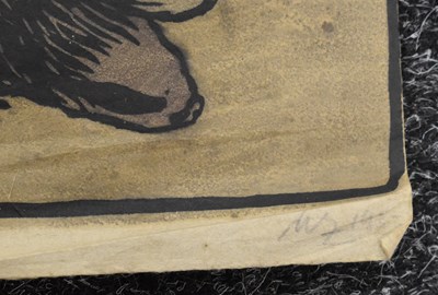 Lot 192 - A 19th Century watercolour of Hans Sach's...