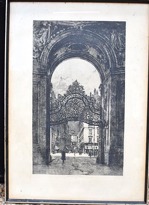 Lot 63 - Luigi Kasimir (Austrian 1881-1962); etching of...