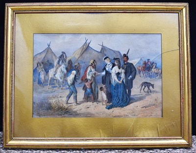 Lot 416 - Carl Goebel, (Austrian, 1824-1899); The...