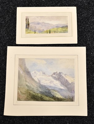 Lot 43 - Two late 19th/early 20th Century alpine...