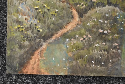 Lot 187 - Three 19th Century watercolour landscapes, one...