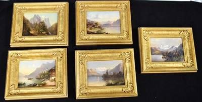Lot 404 - Continental School, (19th century); A set of...