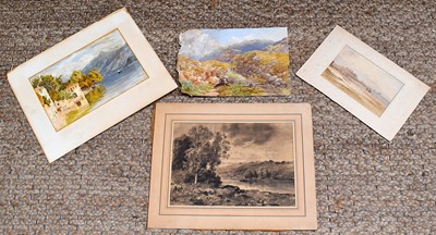 Lot 50 - A group of watercolour paintings to include a...