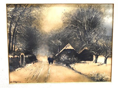 Lot 49 - A late 19th/early 20th Century winter...