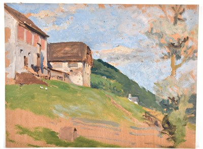 Lot 157 - Continental School, (20th century); landscape...