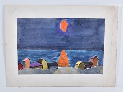 Lot 87 - A 20th century watercolour and acrylic...