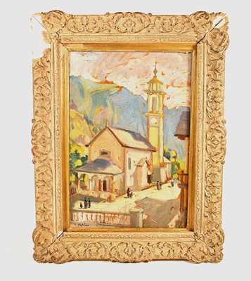 Lot 509 - Papole, (20th century); Continental church in...