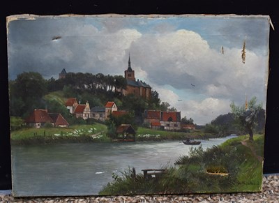 Lot 525 - Carl Schultz, (19th century); Continental...
