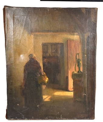 Lot 505 - Paulus (19th century): Lone woman walking a...