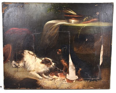 Lot 465 - An early 19th century oil on canvas depicting...