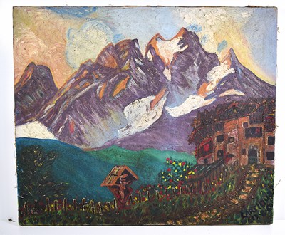Lot 480 - Larticues (20th century): Impressionist Swiss...