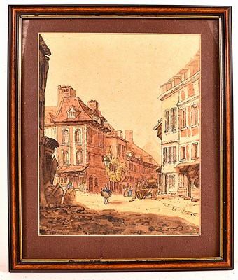 Lot 433 - Manner of Samuel Prout, 19th century, Amiens...