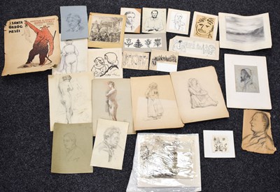 Lot 458 - A selection of 20th century and earlier pencil,...