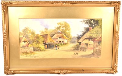 Lot 495 - Dudley Hughes (late 19th century): Cockington,...