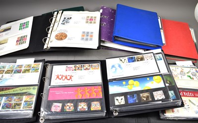 Lot 481 - Four albums of Royal Mail stamp presentation...