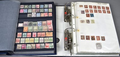 Lot 482 - Two albums of Victorian and later stamps to...