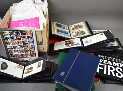 Lot 483 - A collection of stamps and first day covers,...